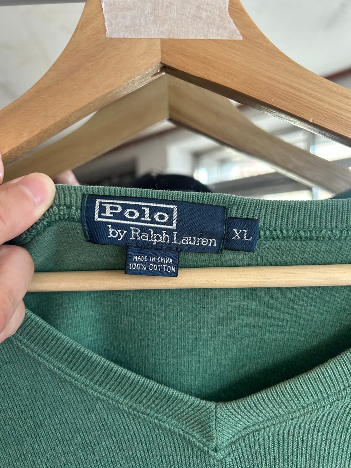90‘s PRL cotton knit 상품이미지3