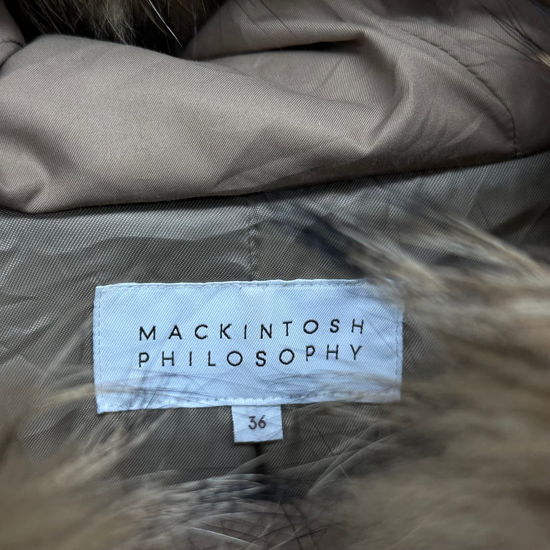 매킨토시 필로소피 퍼 다운 롱패딩 상품이미지6