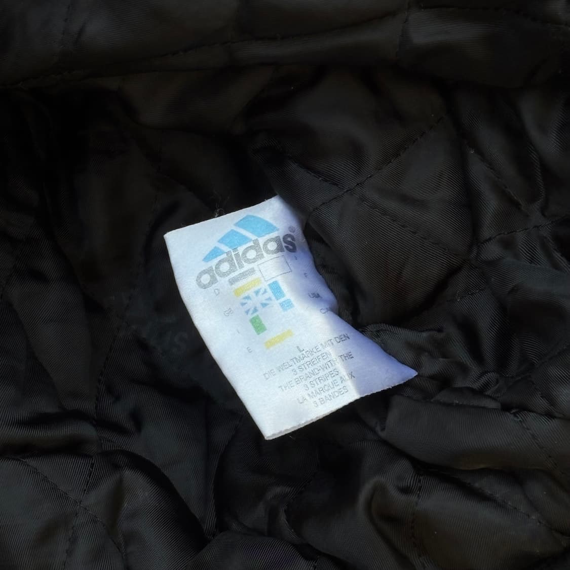 90s 아디다스 누빔 점퍼 L 상품이미지4