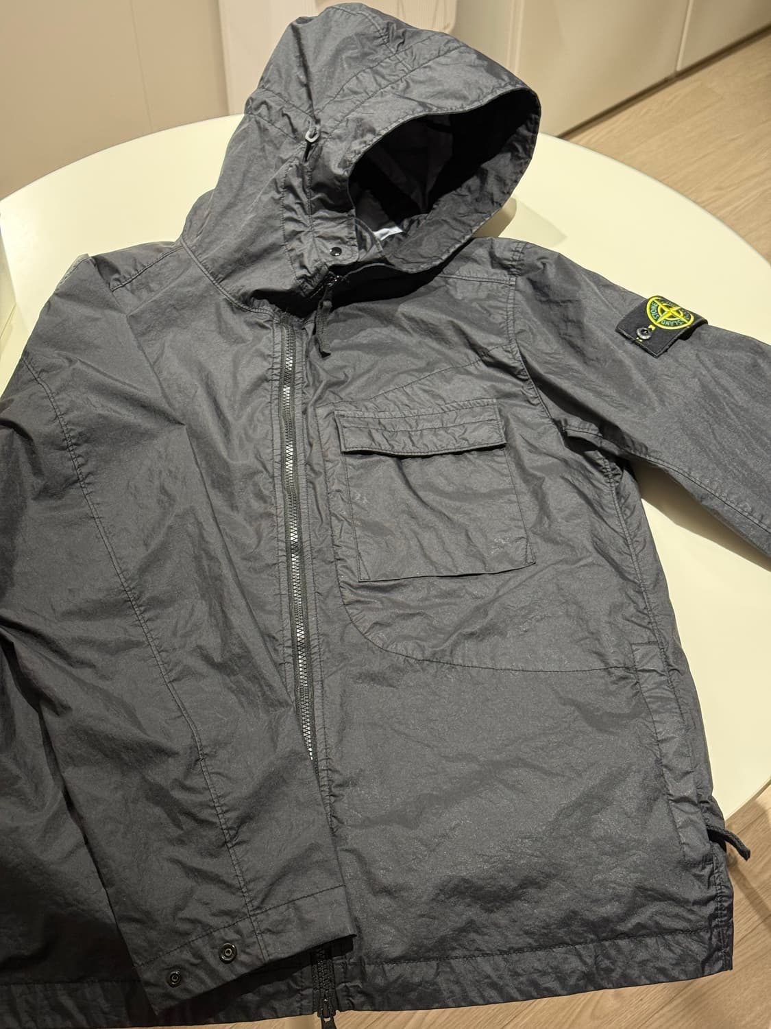 스톤아일랜드 22ss 멤브라나 블랙 상품이미지2