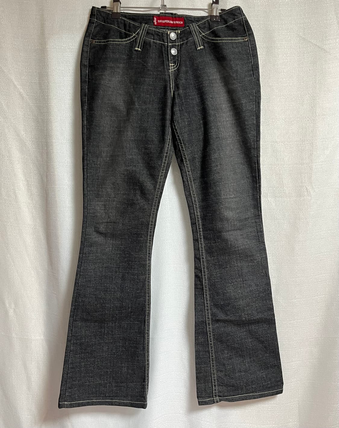 리바이스 520 로우라이즈 부츠컷 플레어진 데님팬츠 26 상품이미지1