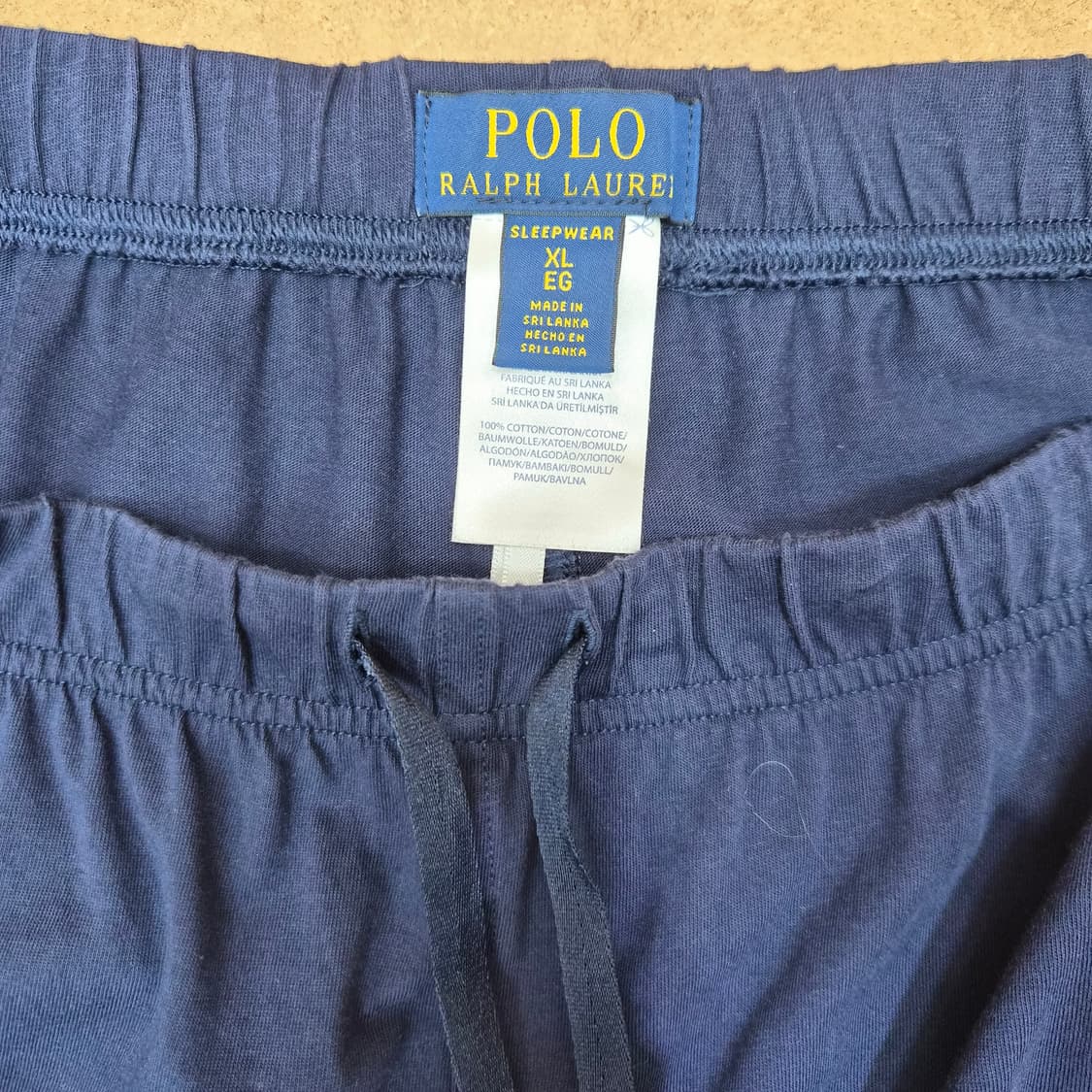 폴로랄프로렌 슬립웨어 반바지(네이비) 상품이미지3