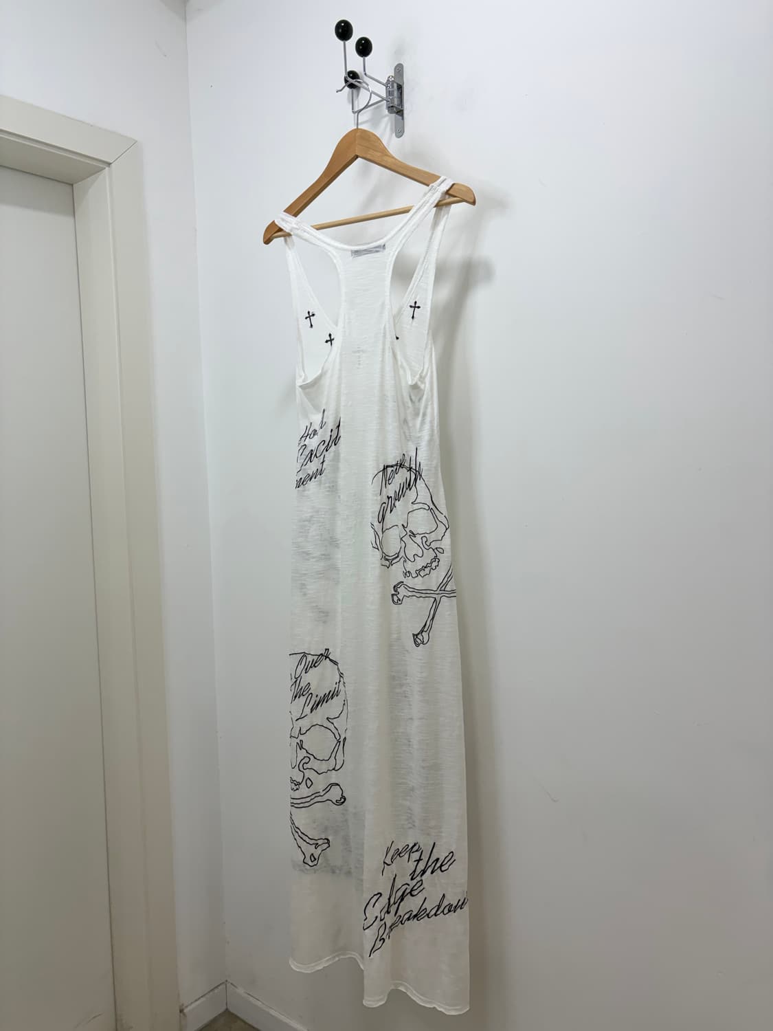 GHOST of HARLEM 해골 스컬 펑크 나시 원피스 상품이미지9