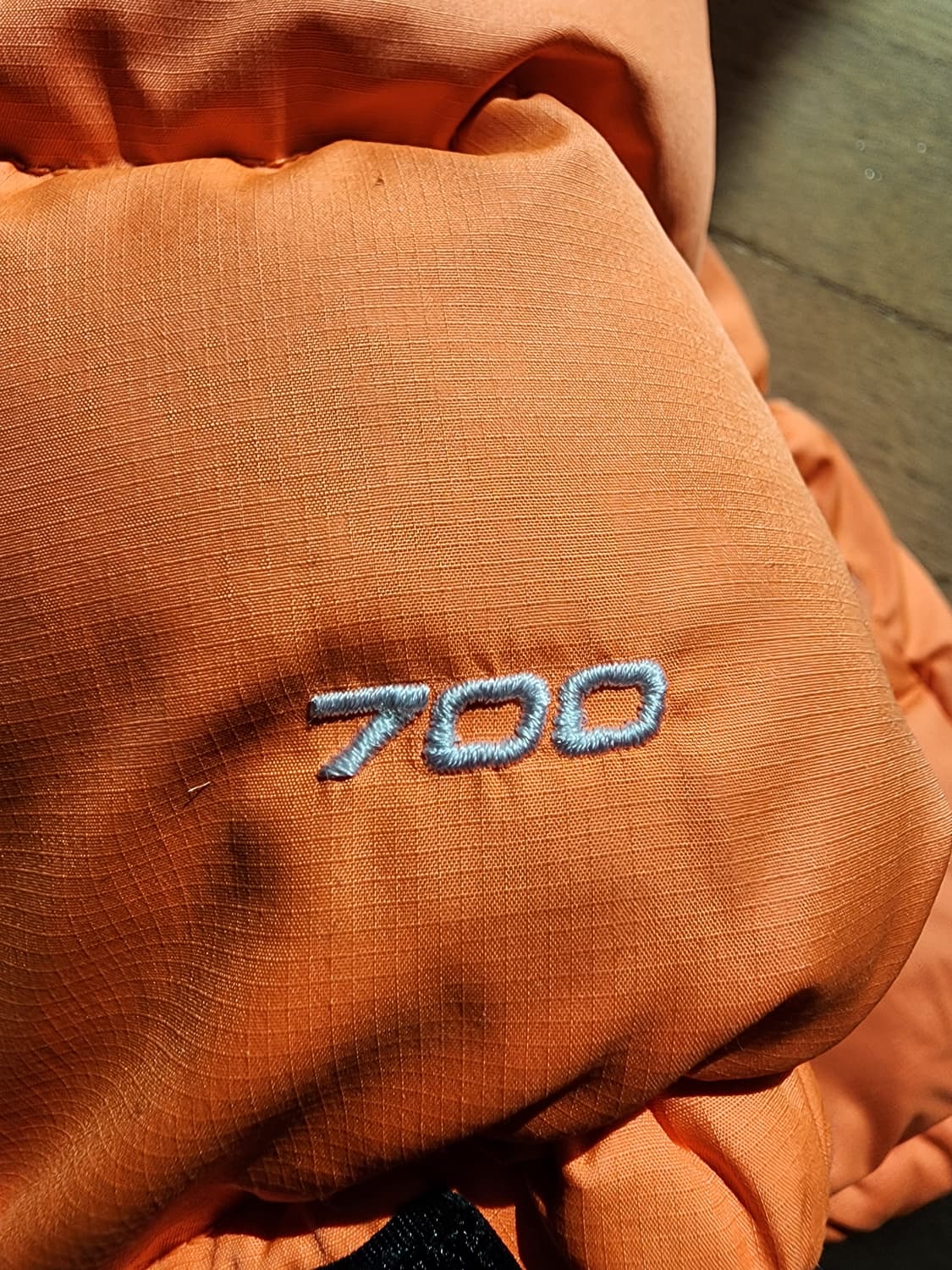 M 16fw 슈프림x 노스페이스 눕시 패딩 파워오렌지 상품이미지5