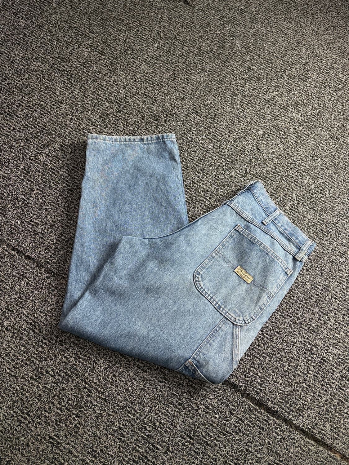 랭글러 올드스쿨 카펜터 루즈핏 데님 워크 팬츠 2972 상품이미지1