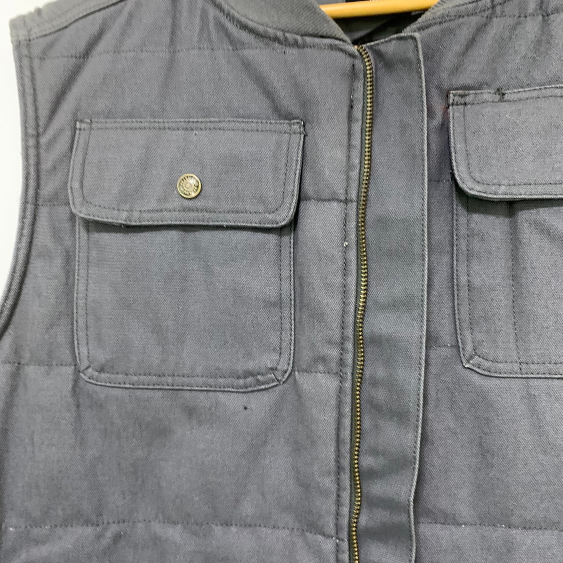 랭글러 차콜 그레이 카고 베스트 조끼 2XL 빅사이즈 오버사이즈 상품이미지4