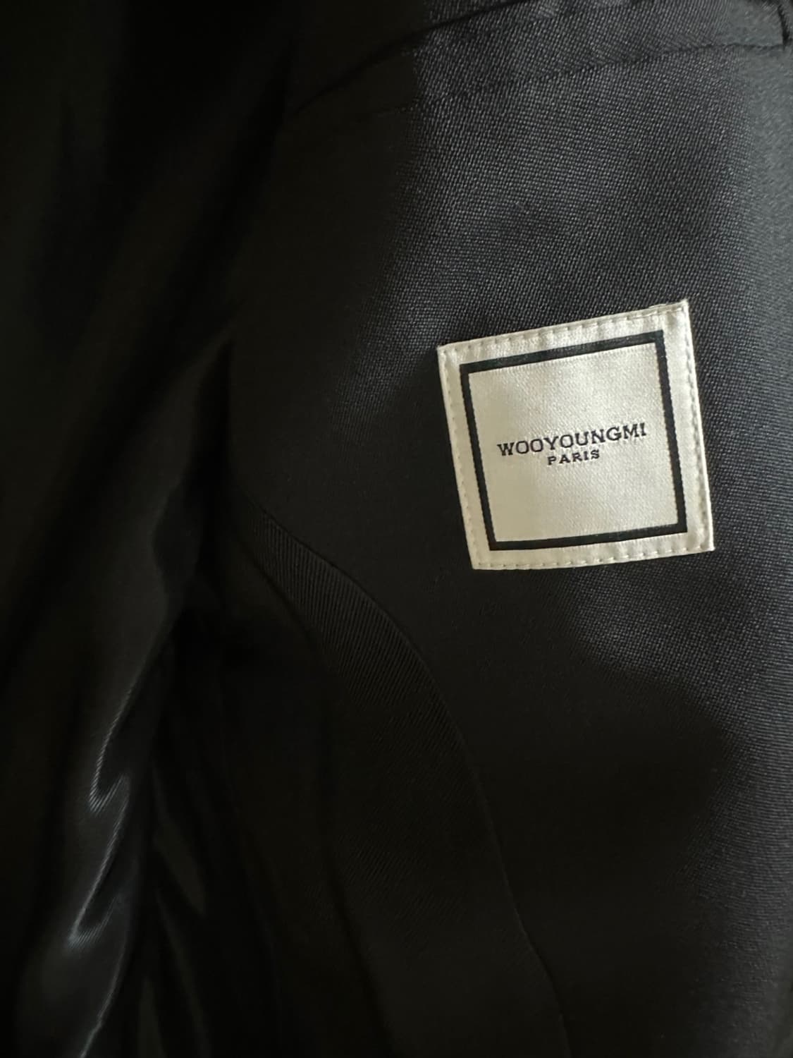 [48]우영미 블랙 벨티드 싱글 자켓 상품이미지3