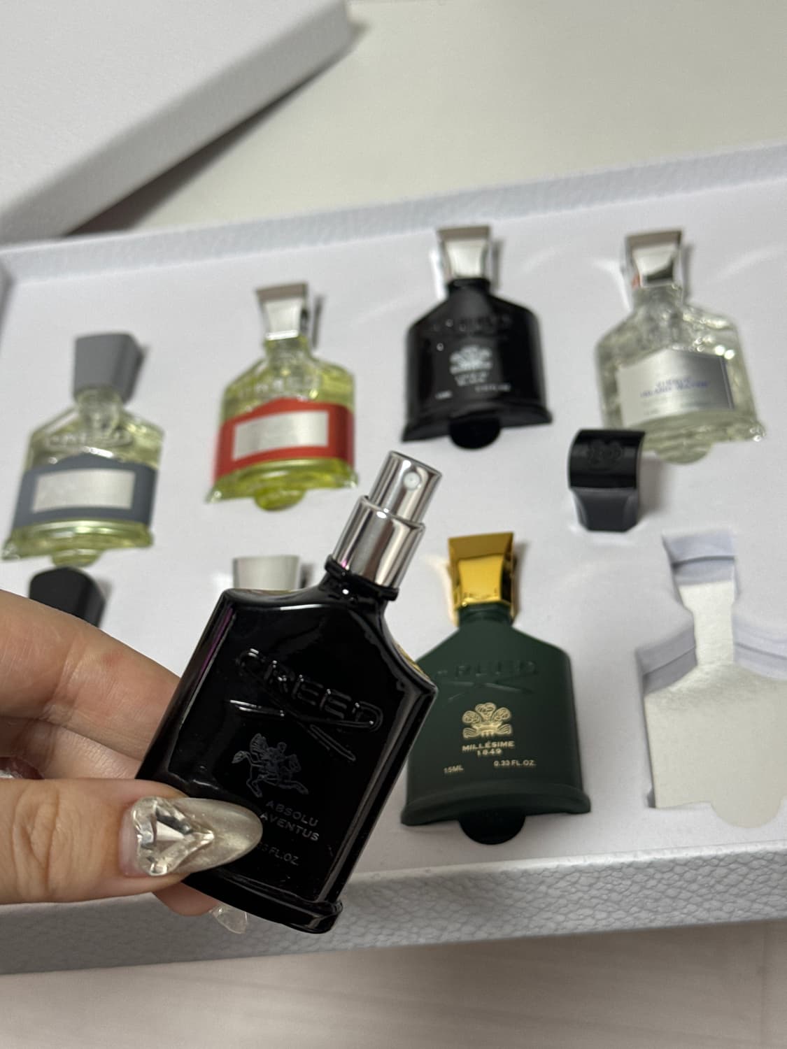 (새상품) 크리드 미니어처향수 15ml x 10종세트 화이트에디션 상품이미지3