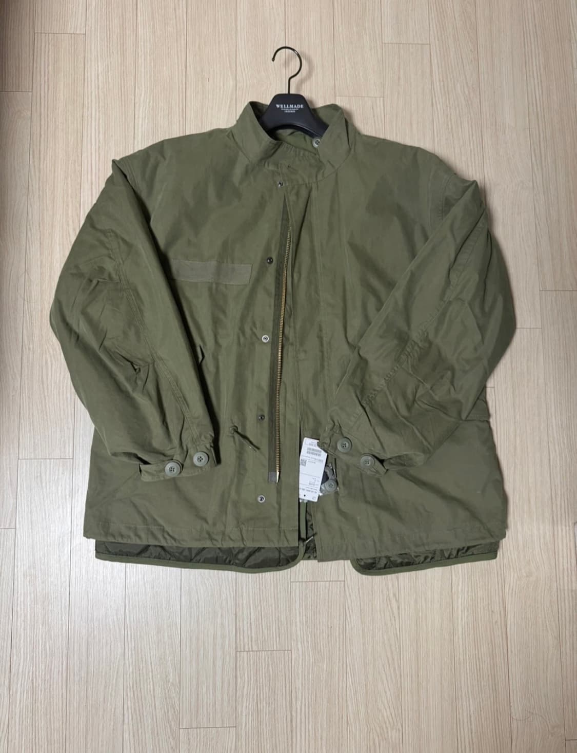 새상품) 빔즈 모즈코트 야상 올리브 상품이미지1