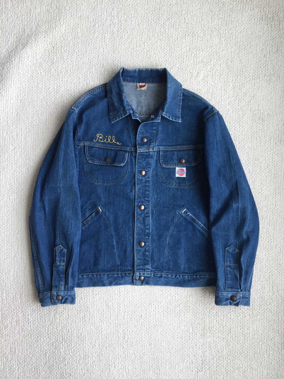 60‘s GWG(levis) 카우보이 유니온 메이드 데님자켓 상품이미지1