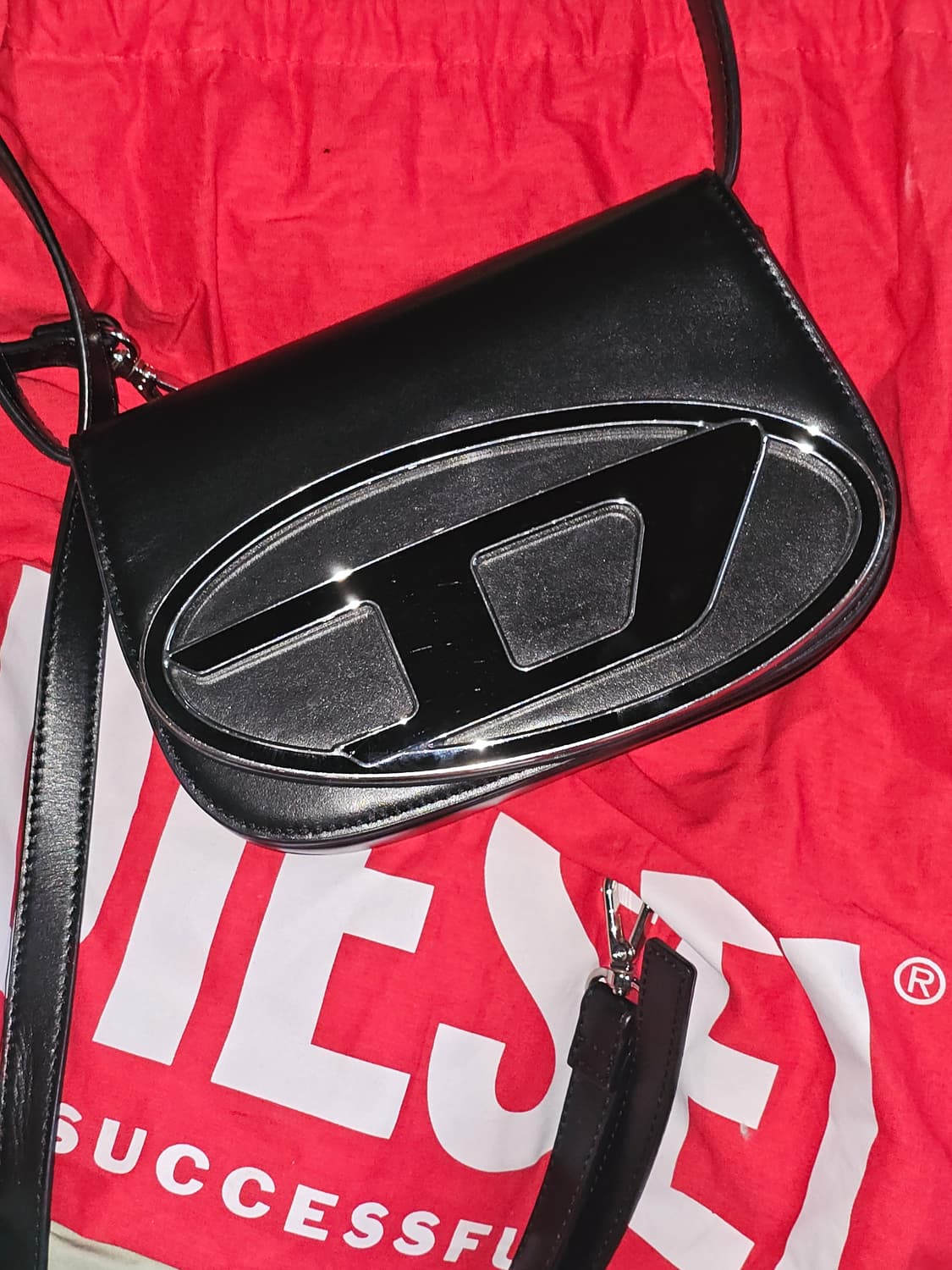 디젤 1dr 숄더백 블랙 상품이미지1