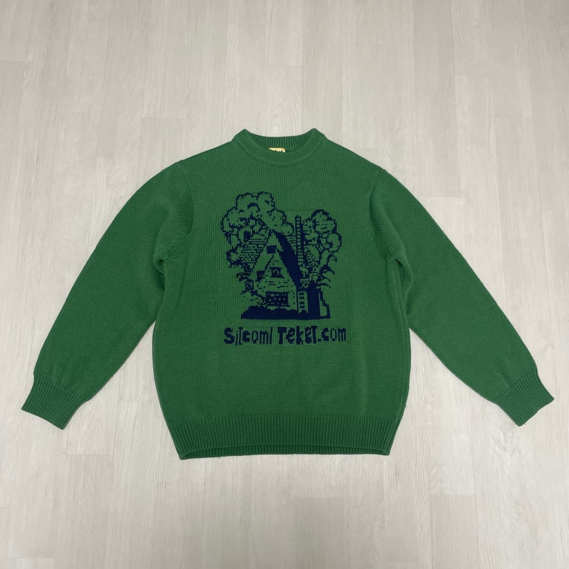 TEKET 테켓 HOME KNIT - 그린 상품이미지3