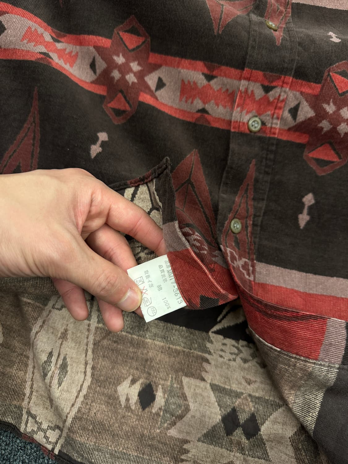 XL) 맥그리거 나바호 패턴 빈티지 셔츠 상품이미지6