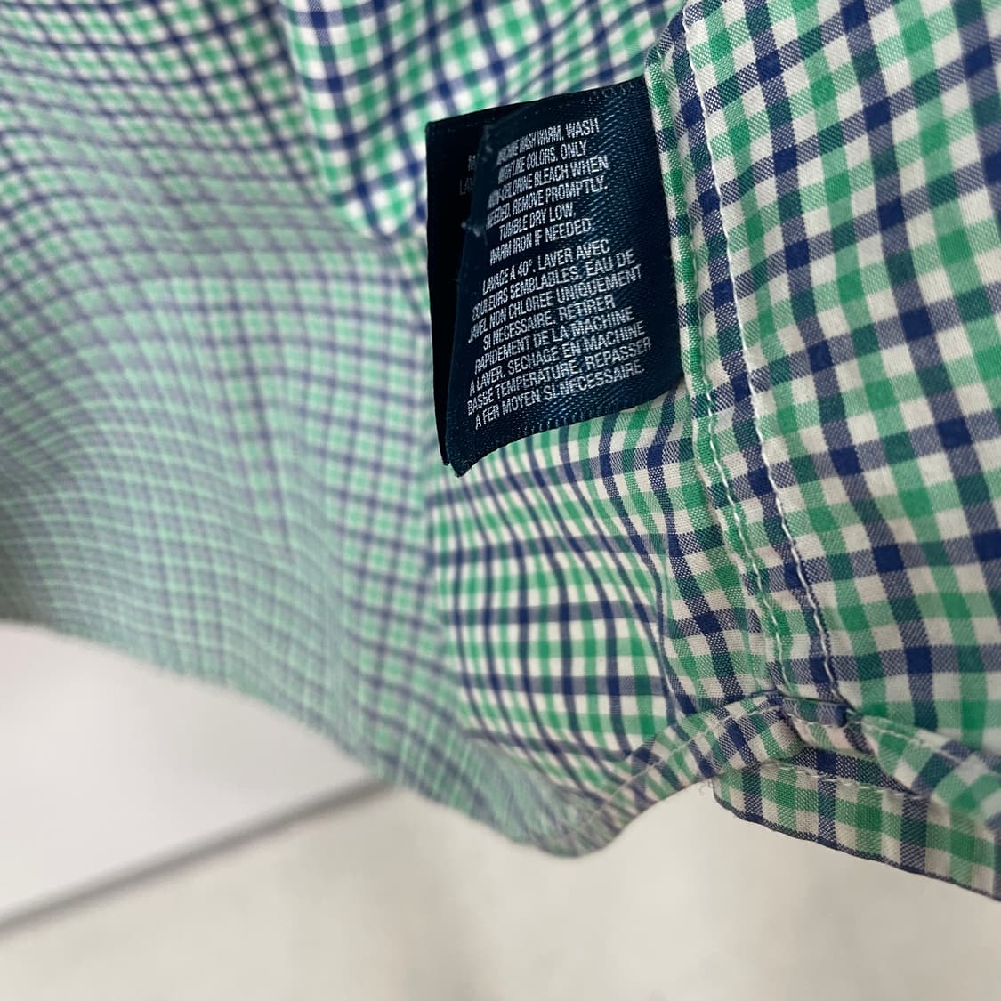 폴로 랄프로렌 그린 체크 셔츠 상품이미지6