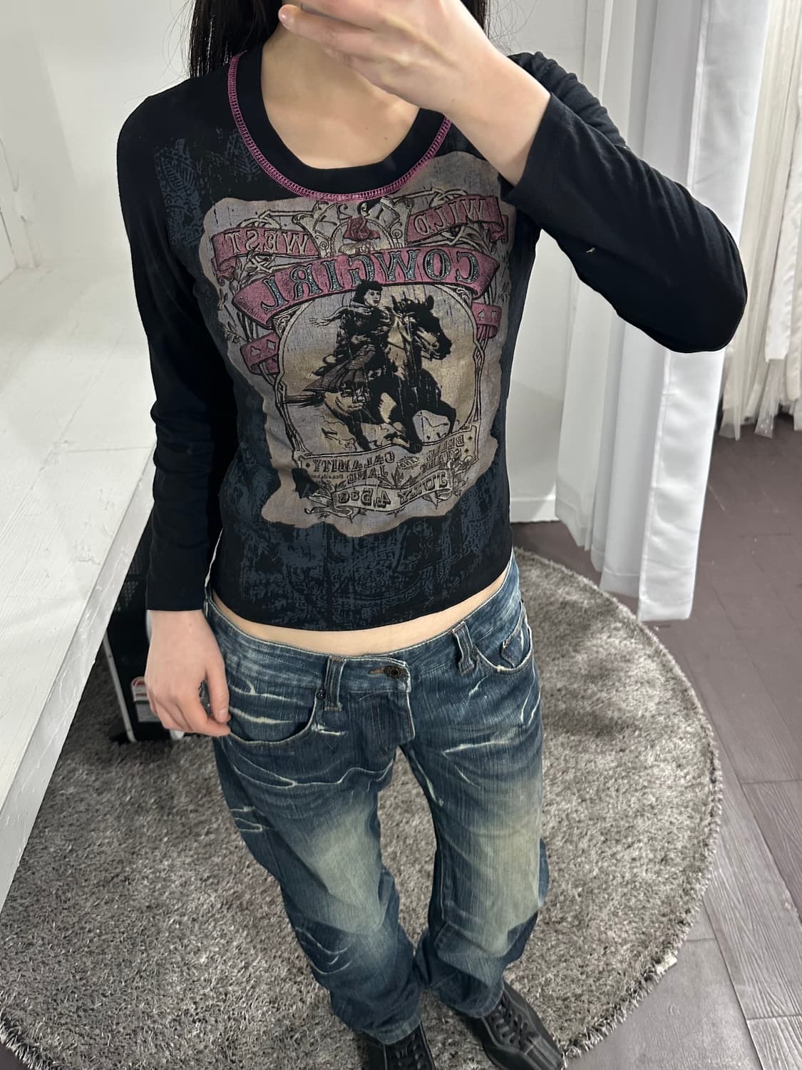 obscure printing longsleeve 상품이미지1