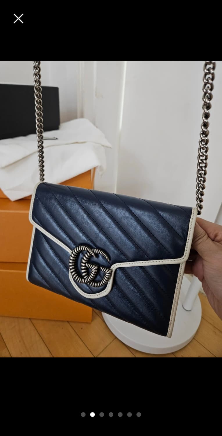 구찌 한정판 마몽 체인 크로스 상품이미지2