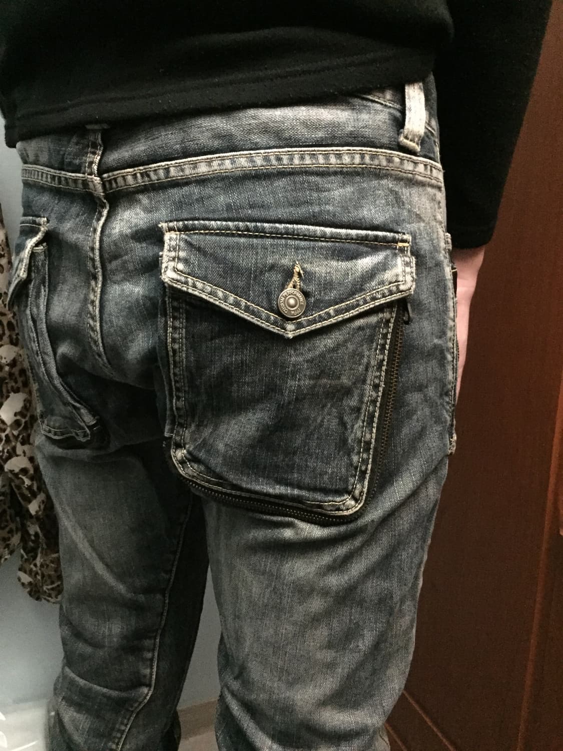 PPFM 커브드 데님 팬츠 상품이미지5