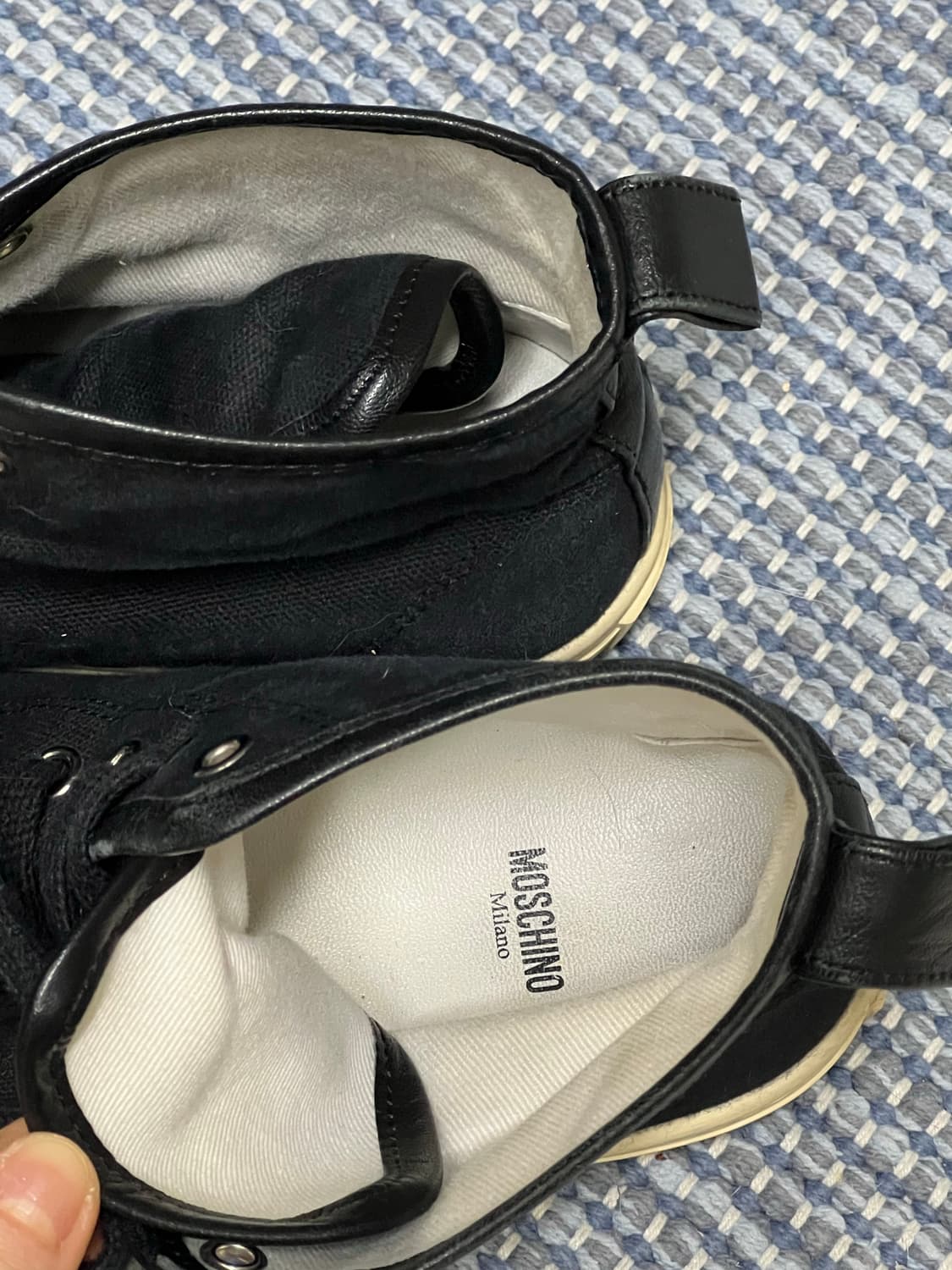 Moschino 캔버스화 상품이미지2