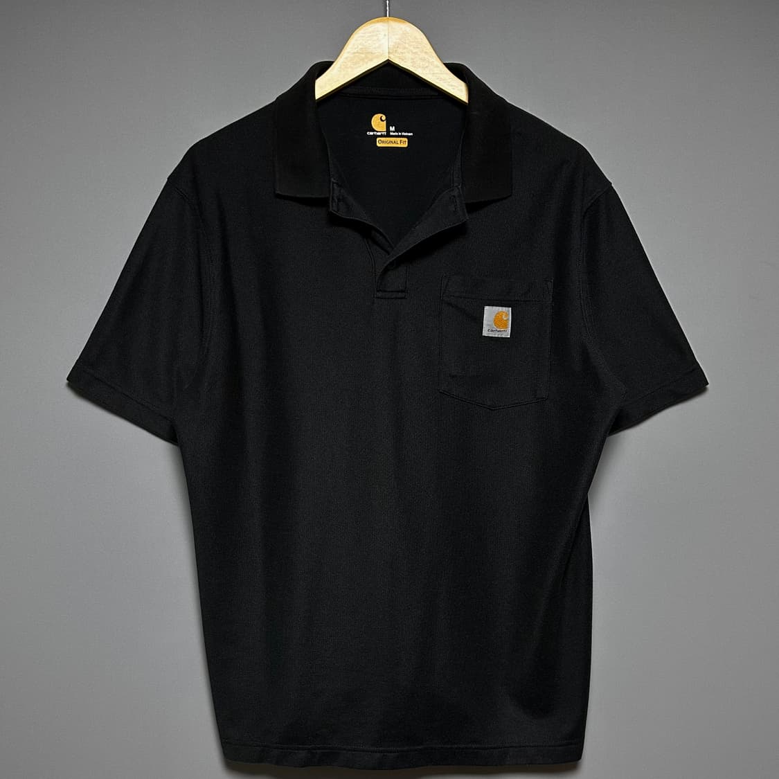 [L]칼하트 블랙 피케 티셔츠 상품이미지1