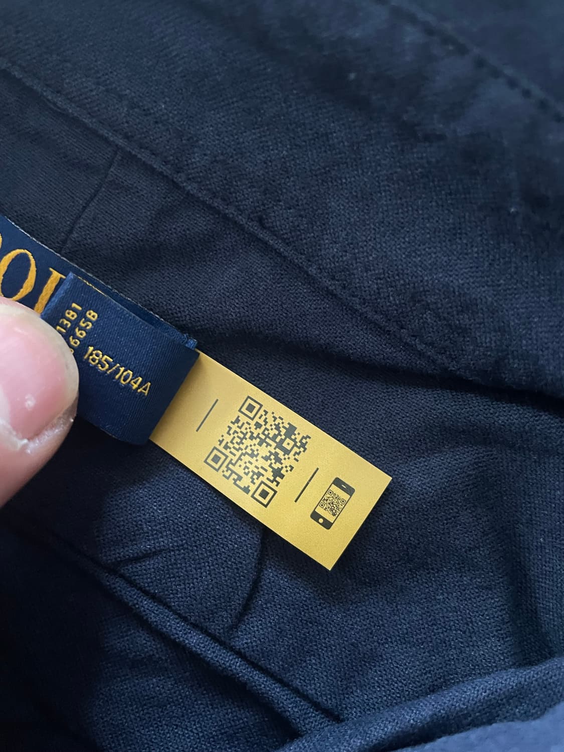 폴로 QR 가먼트다이 옥스포드 셔츠 XL 새상품 상품이미지5