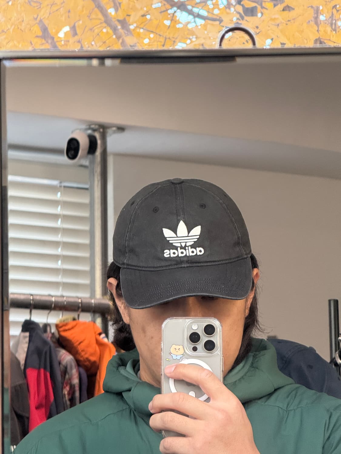 아디다스 블랙 워시드 볼캡 상품이미지5