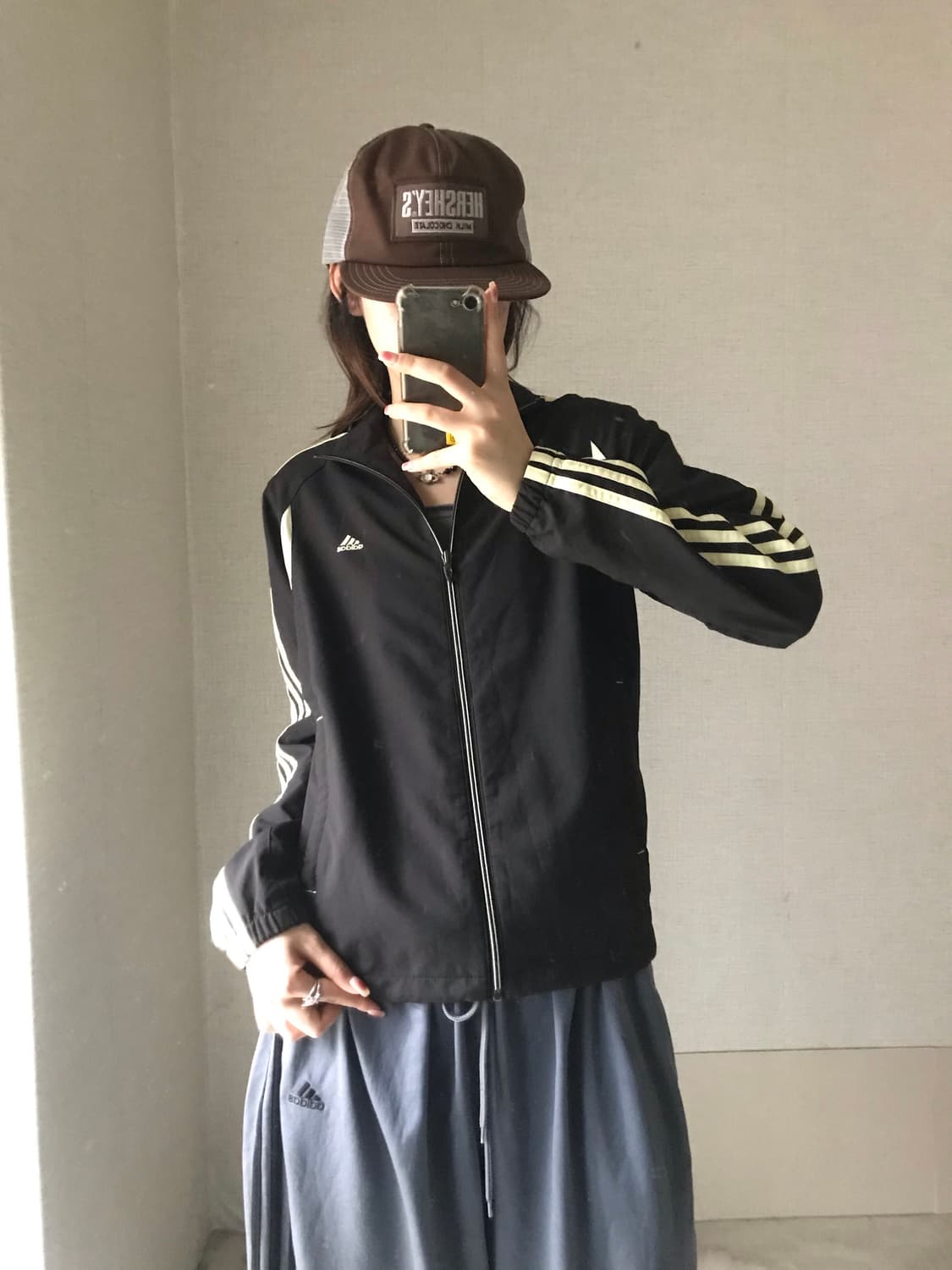 아디다스 블랙 바람막이 상품이미지3