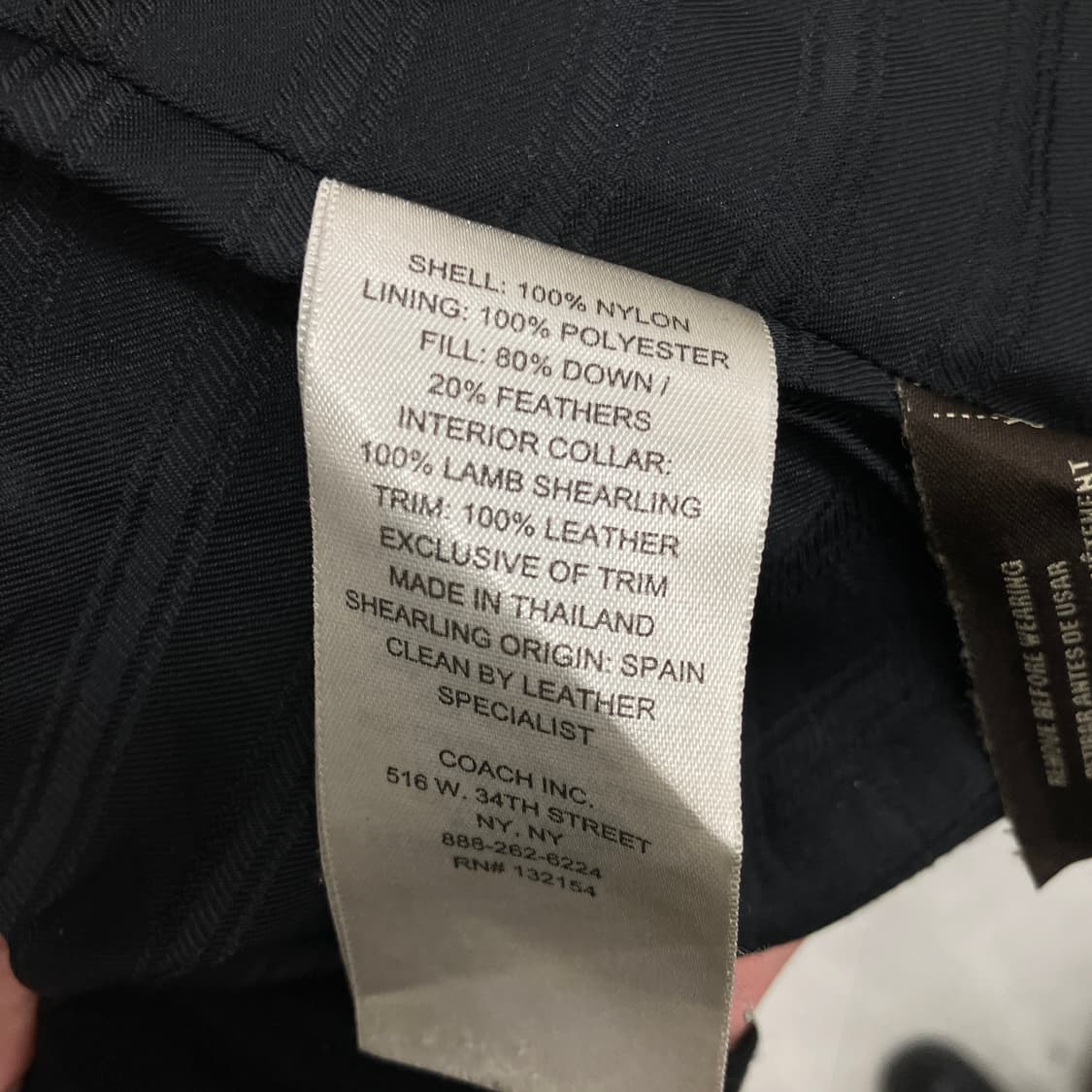 코치 쉐어링 카라 푸퍼 패딩 점퍼 M 상품이미지7