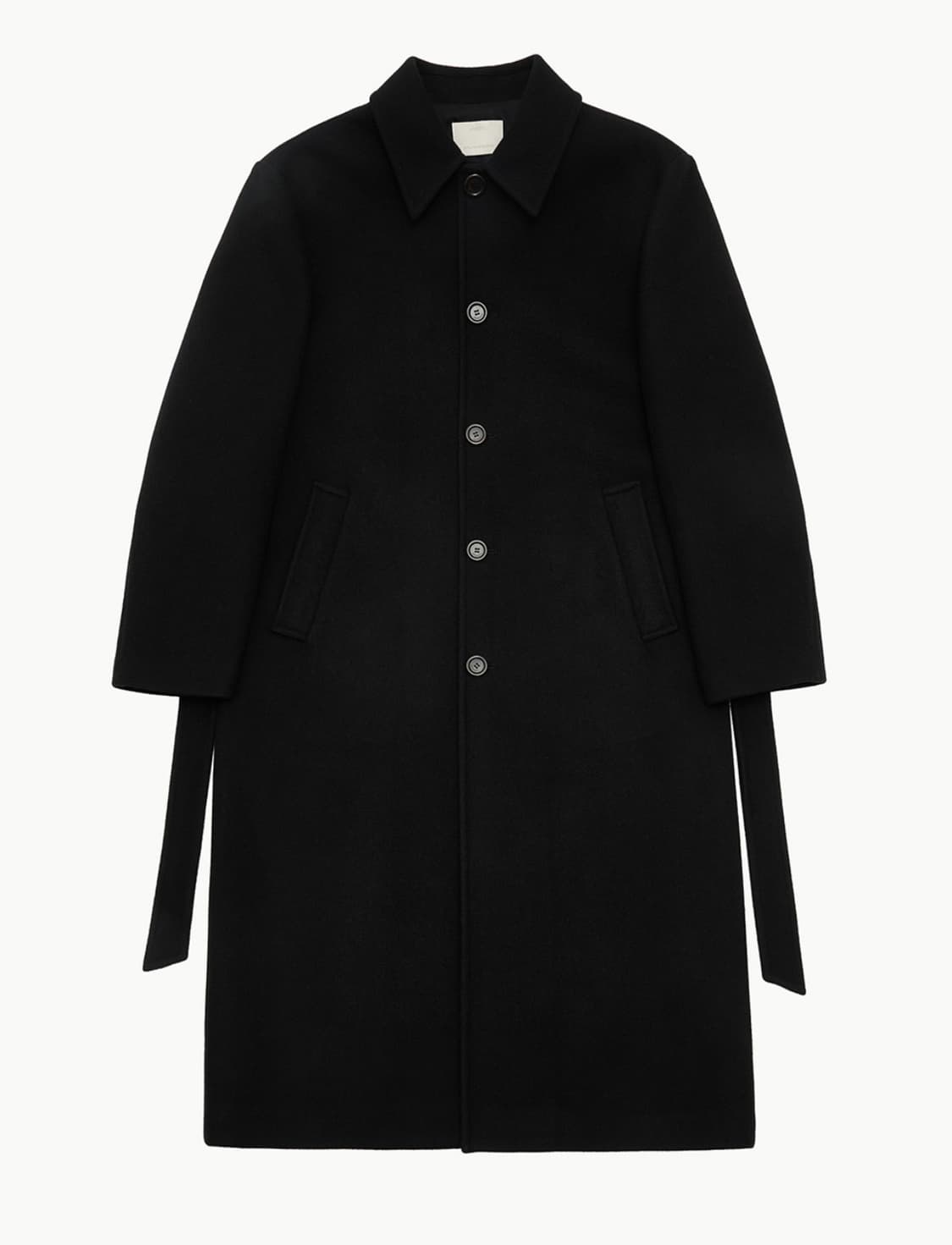 아모멘토 24fw 싱글 브레스티드 코트 상품이미지1