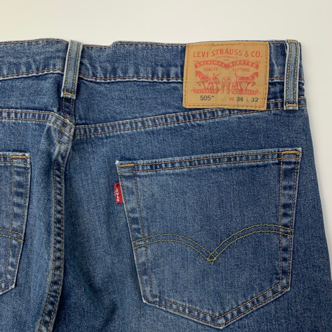 [32/정품] Levi's 리바이스 505 데님팬츠 청바지 상품이미지8