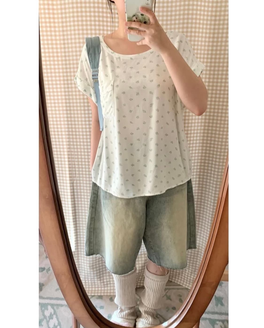 나뭇잎 티셔츠 상품이미지3