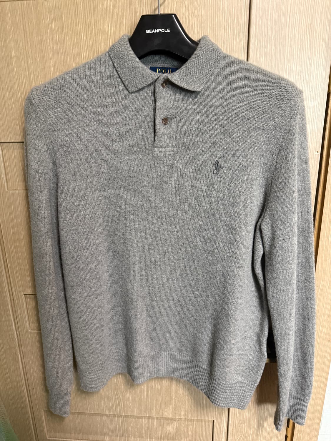 폴로 울 캐시미어 카라 니트 팝니다 상품이미지1