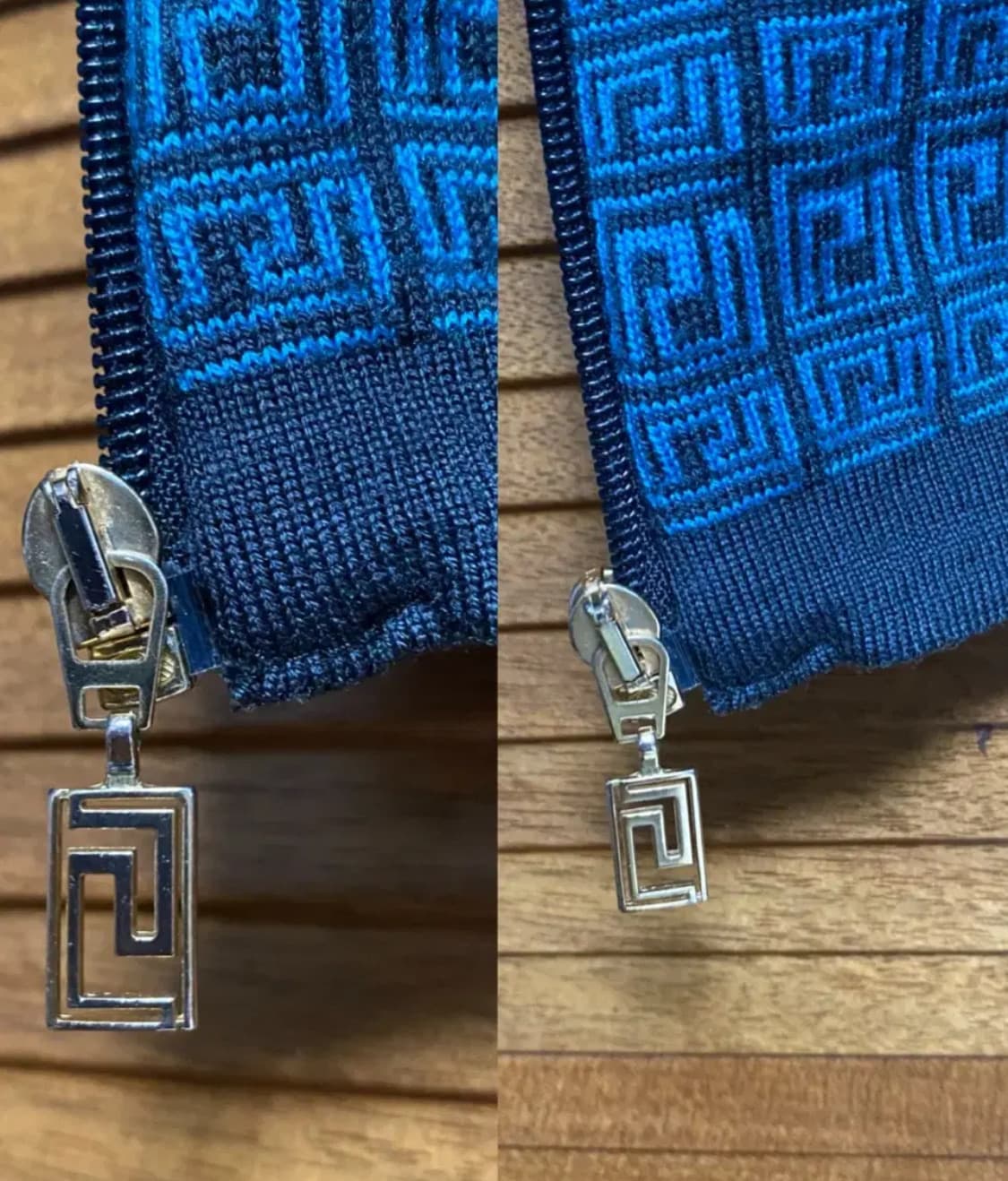 베르사체 니트 집업 자겟 상품이미지2