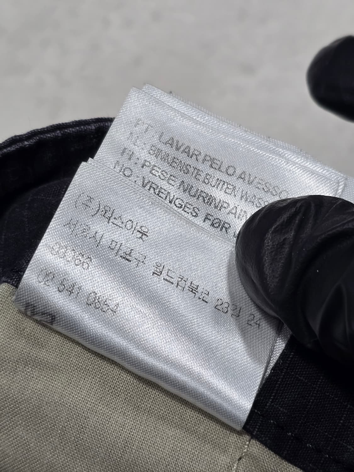 Karhartt 칼하트 WIP 블랙 레귤러 카고 팬츠 30X32 상품이미지6