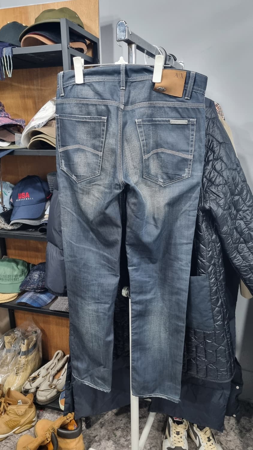 A/X 아르마니 익스체인지 남성 32사이즈 스키니 데님진 상태8/10 상품이미지2