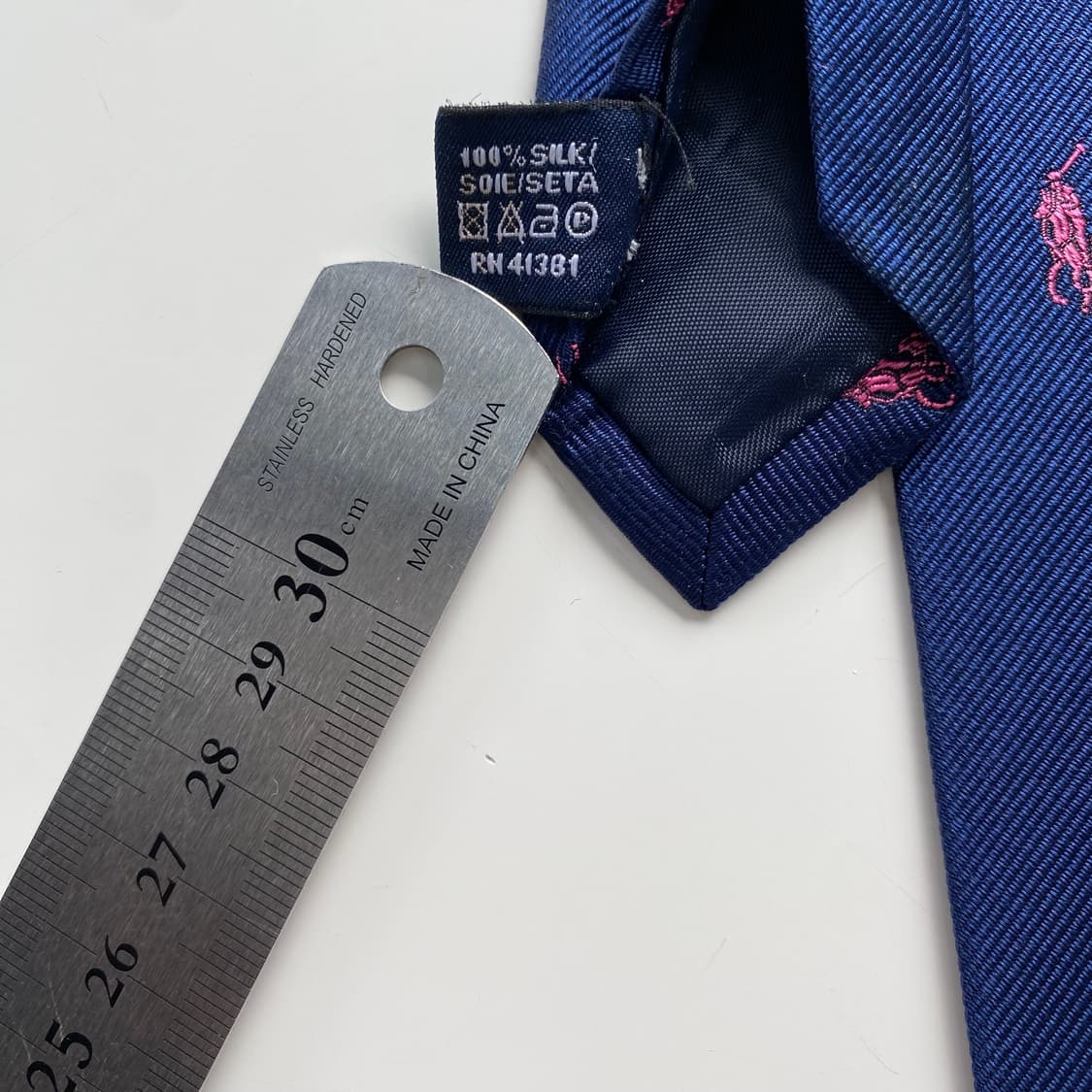 폴로 랄프로렌(POLO) 명품 정품 넥타이 총장132cm 상품이미지5