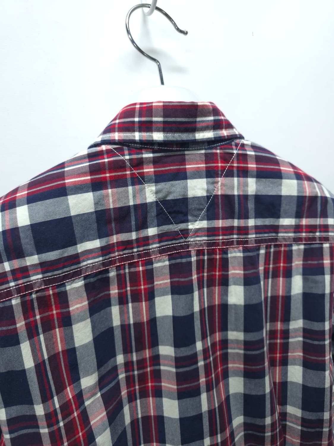 타미힐피거 남성 포켓&엘보 패치 체크 셔츠(95) 상품이미지10