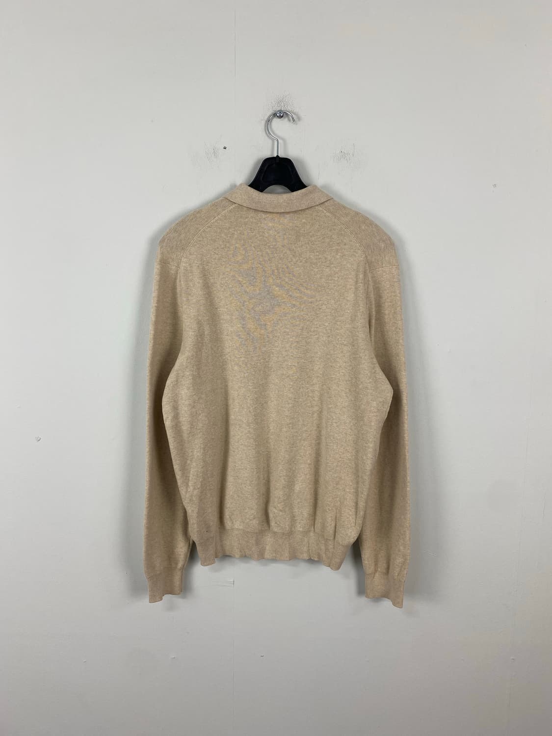 폴로 랄프로렌 베이지 카라 니트 M <619> 상품이미지2