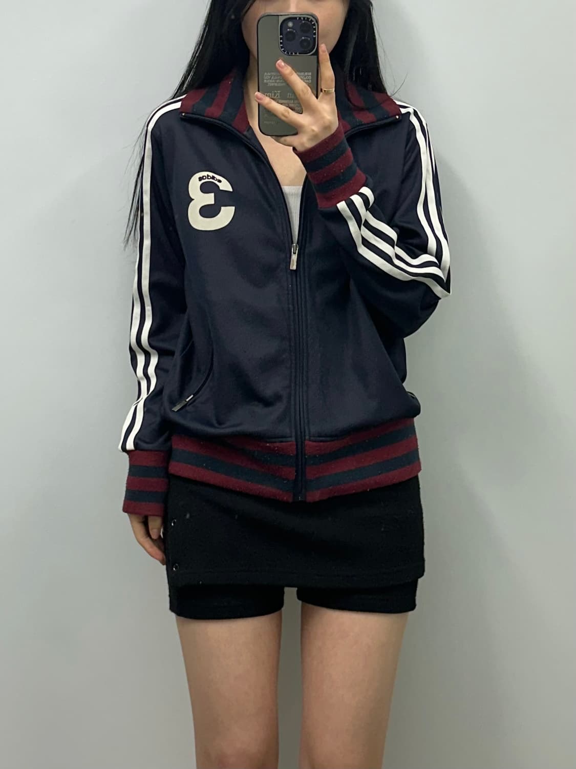 아디다스 3 로고 희귀 져지 트랙탑 상품이미지1