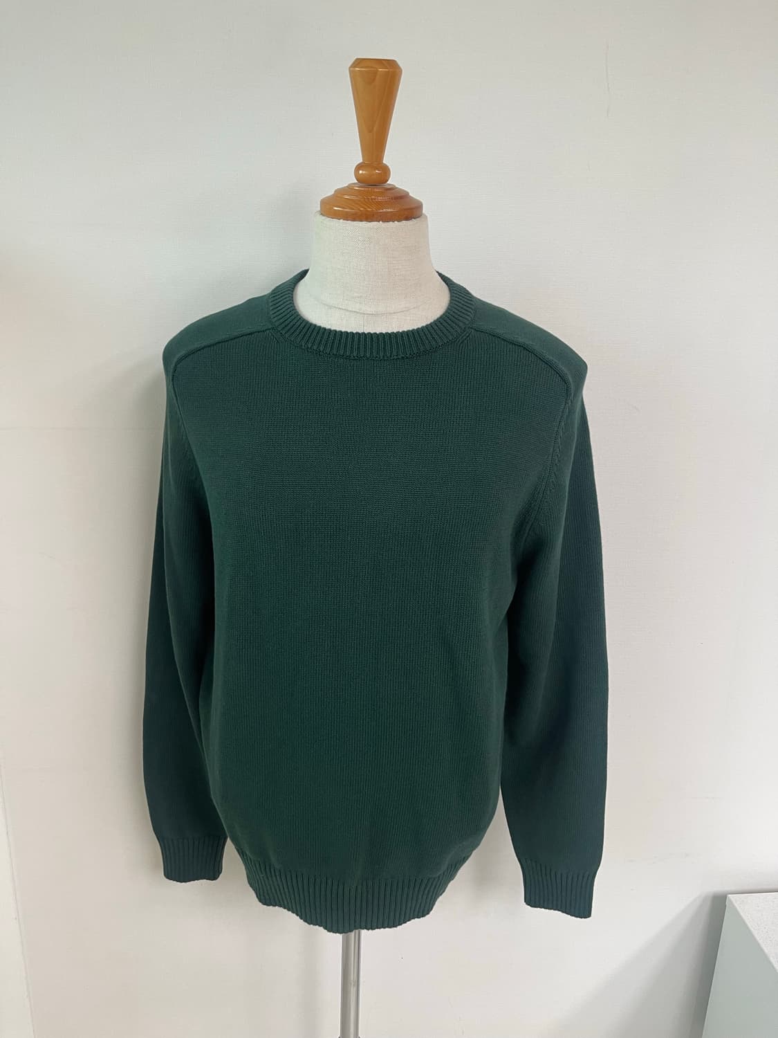 제이크루 다크그린 니트 XL 110 새제품 상품이미지1