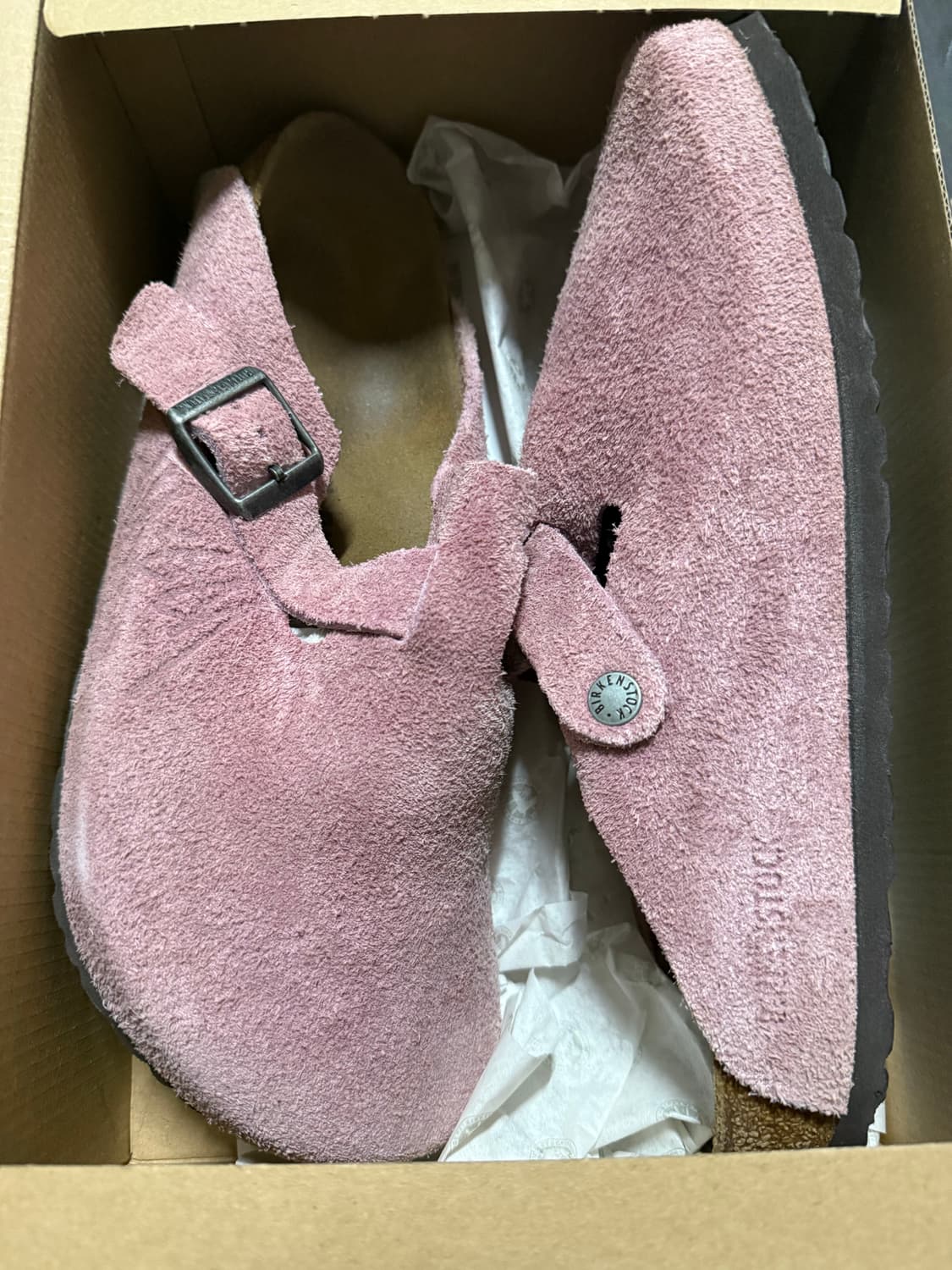 [43] 스투시 x 버켄스탁 보스턴 핑크  상품이미지1