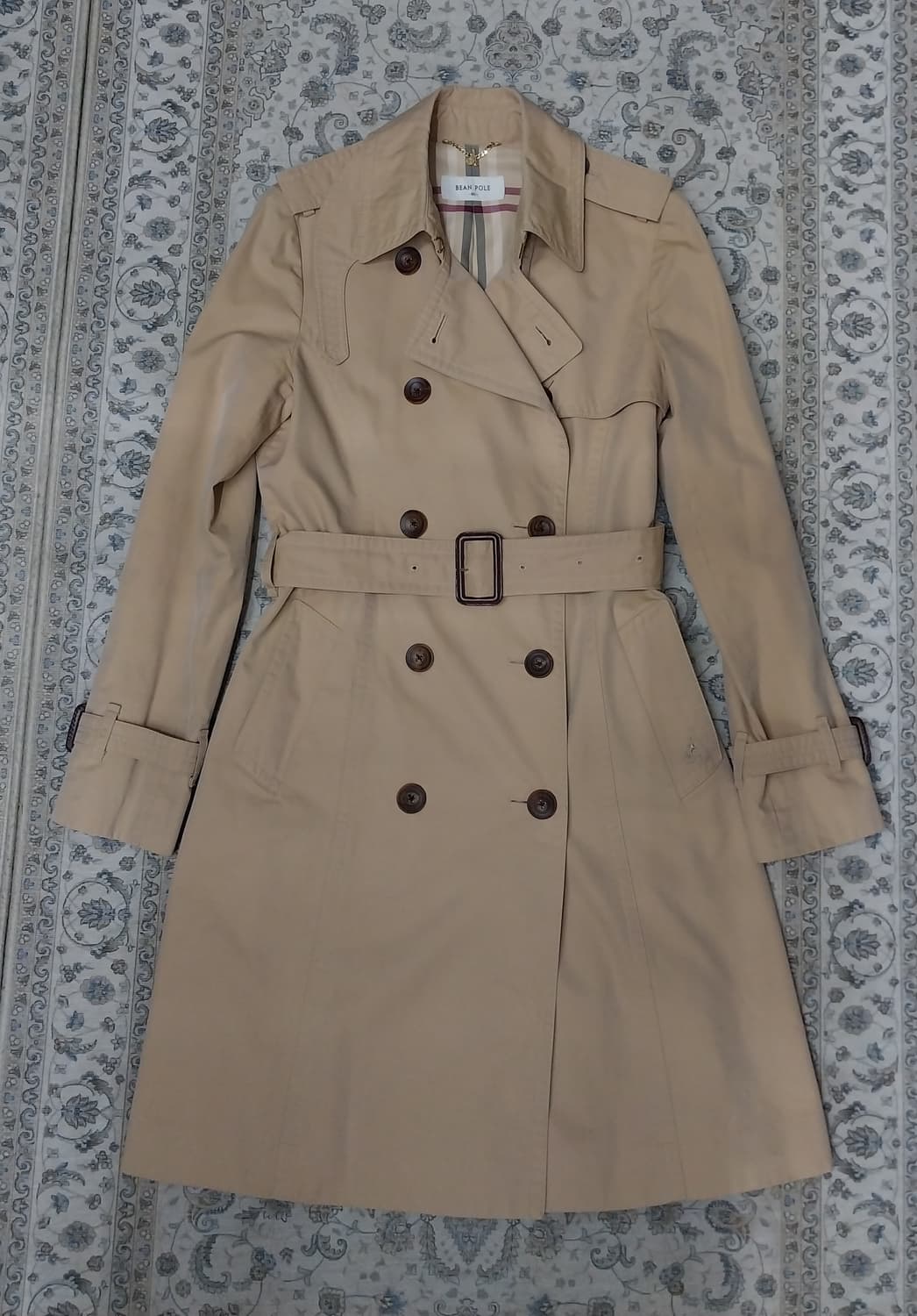 빈폴 여성 베이지 트렌치코트 90 상품이미지3