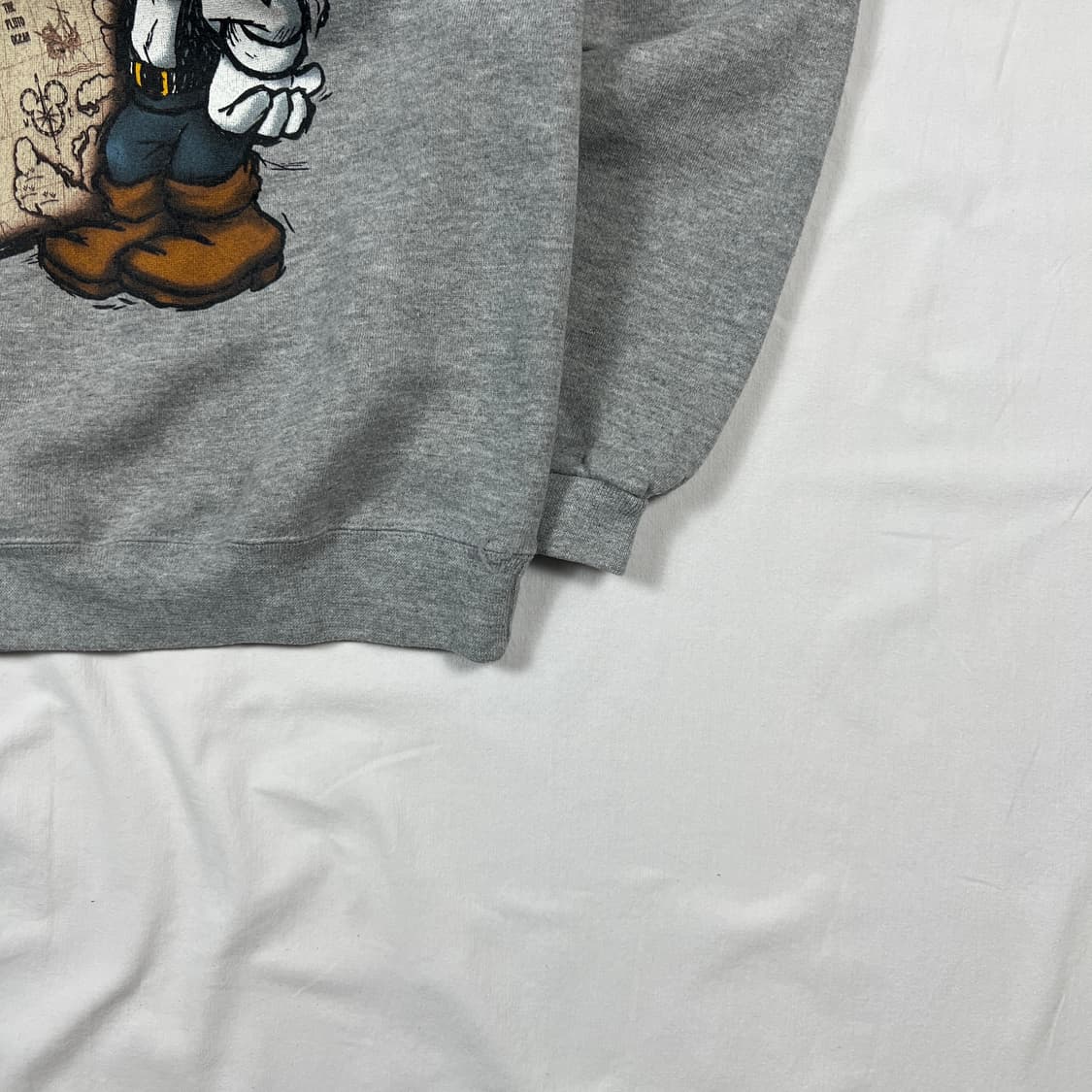 90‘s 디즈니 미키마우스 카툰 프린트 맨투맨 상품이미지3