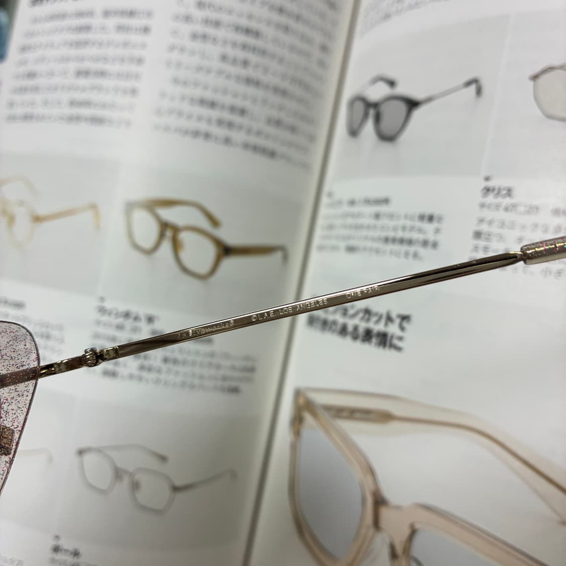 L.A. EYEWORKS 엘에이 아이웍스 캣아이 안경 상품이미지5