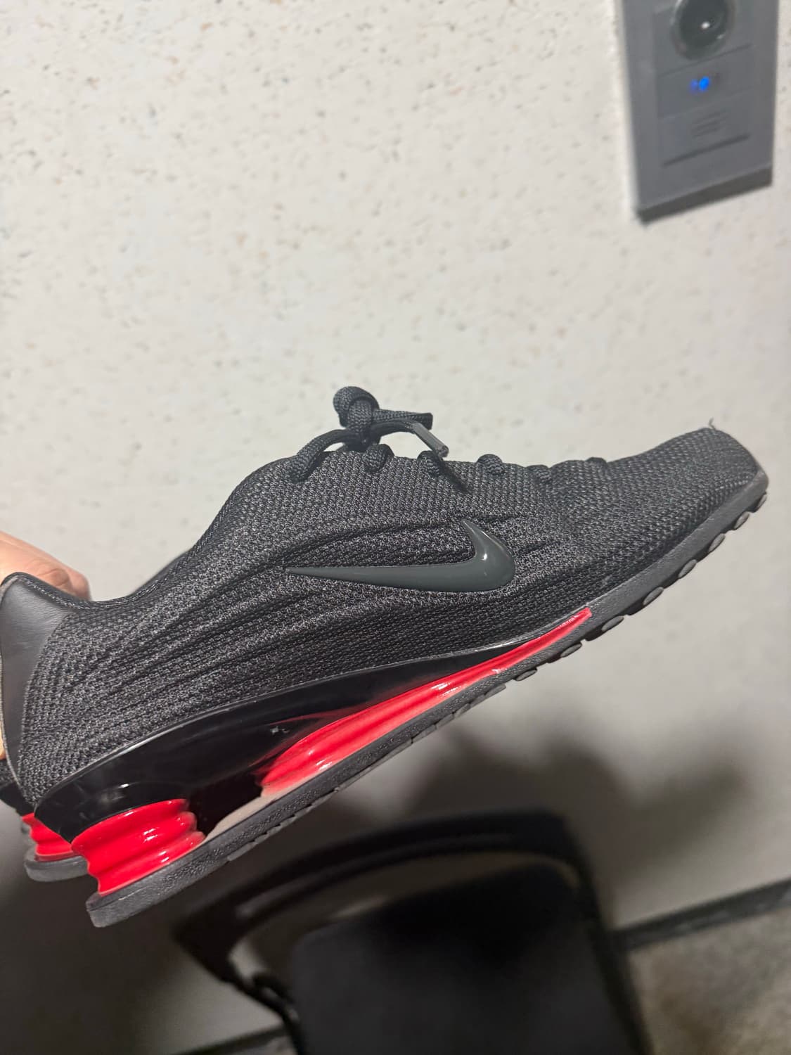 나이키 샥스 Z 블랙/레드 여성 신발 240 상품이미지1