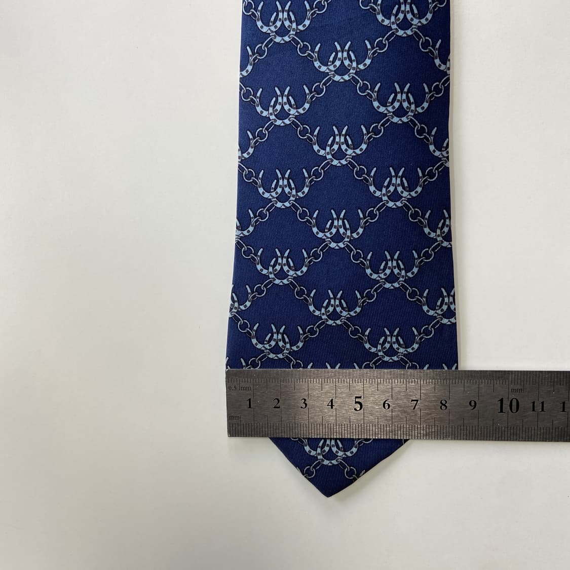 에르메스 명품 정품넥타이(HERMES)8.3cm 상품이미지7