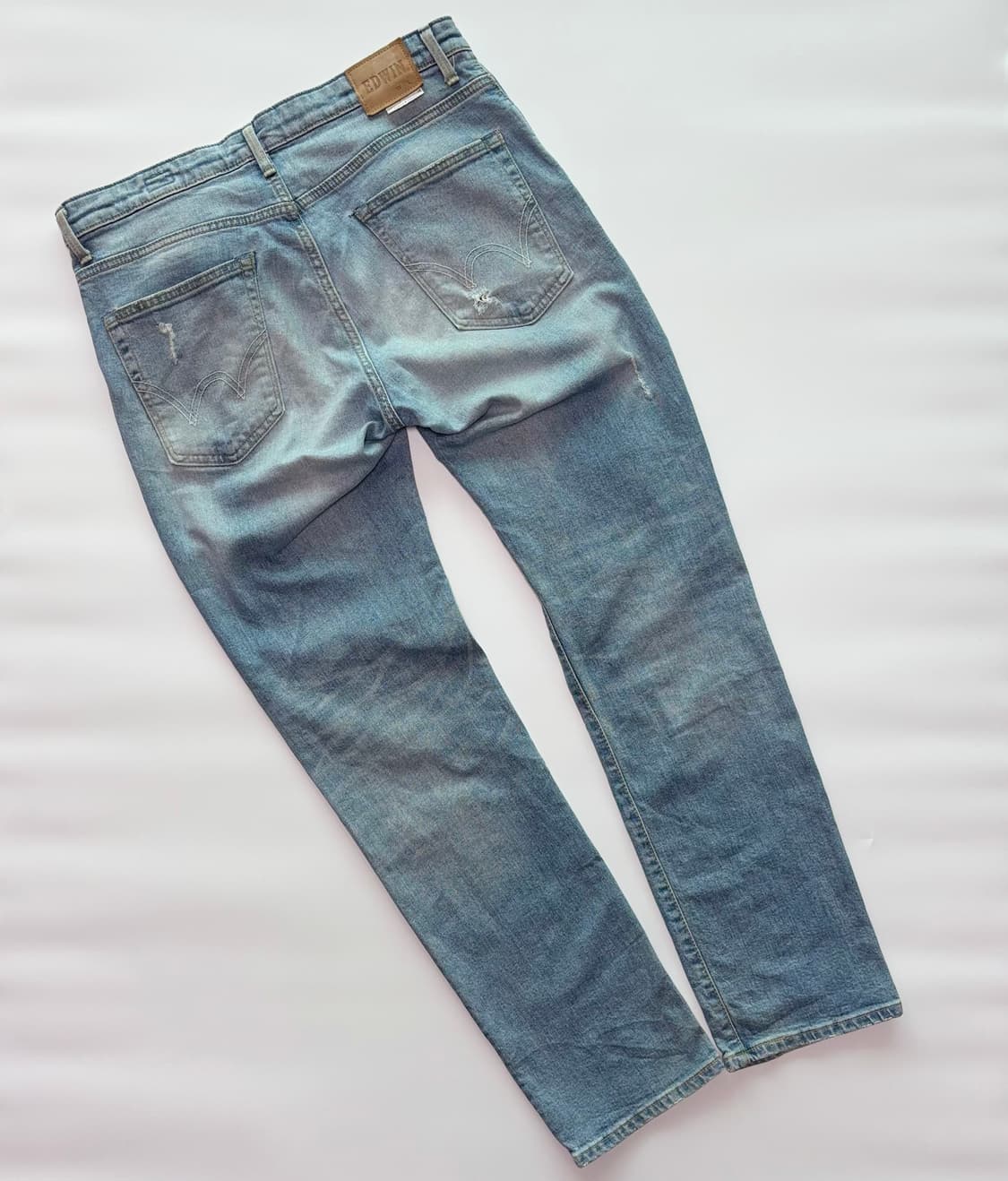 에드윈(EDWIN) 데미지 페인트 데님팬츠 상품이미지6