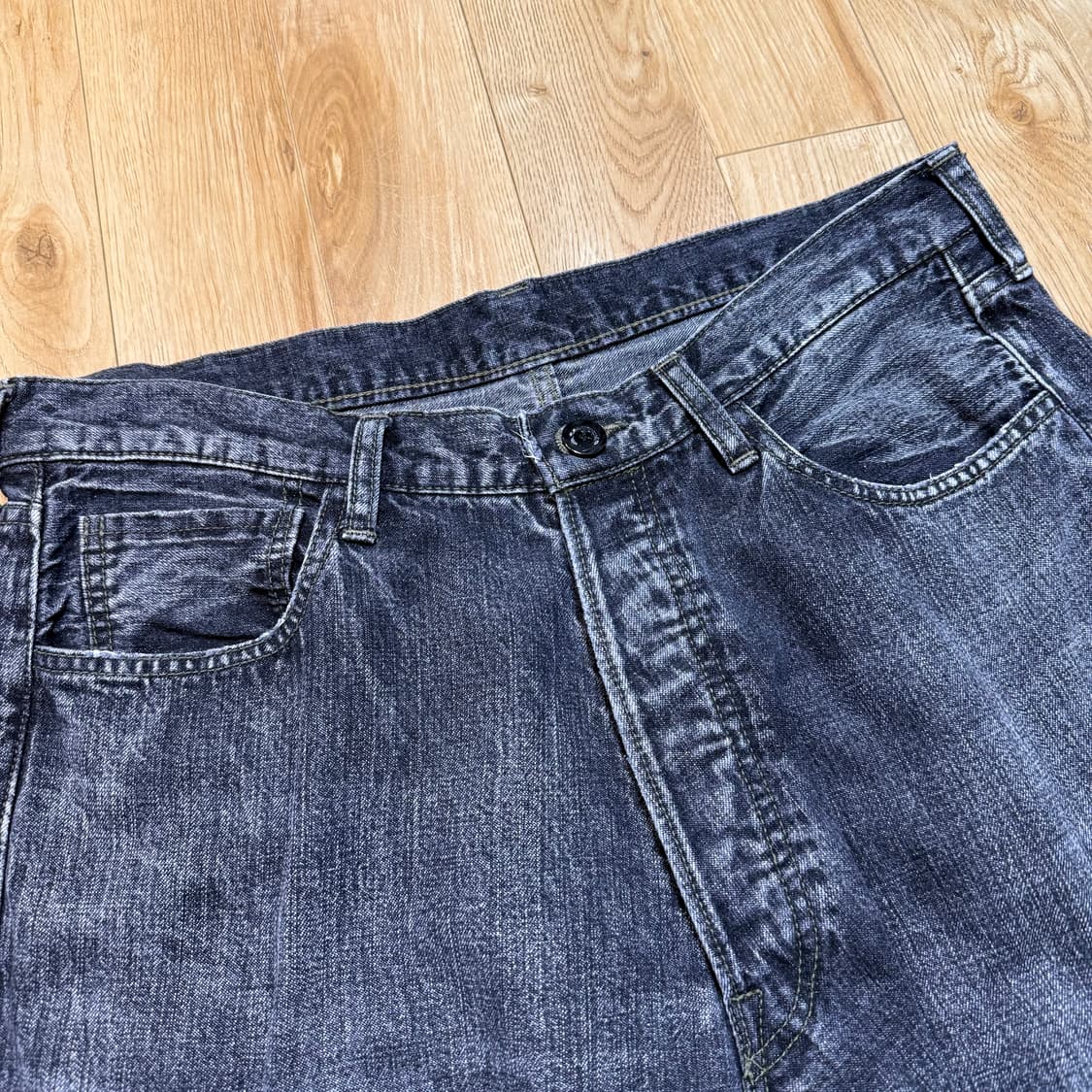 우틸 outil 어드레서 별주 블랙 데님 2 상품이미지4