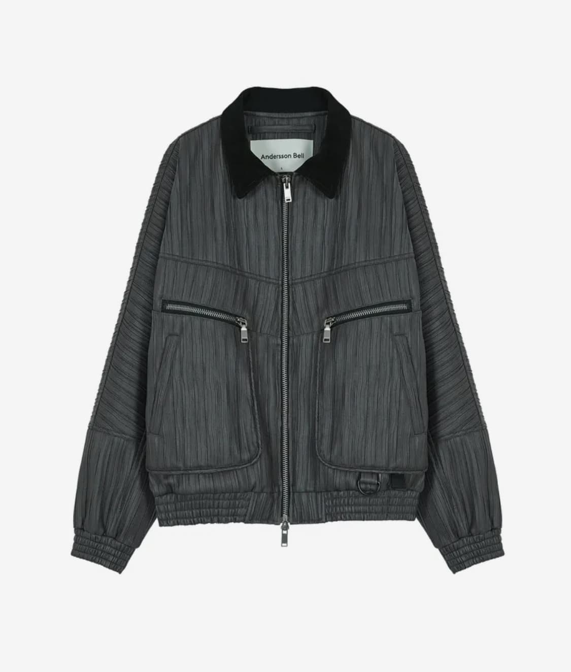 앤더슨벨 오르테가 봄버 재킷 awa386m(CHARCOAL) 상품이미지1