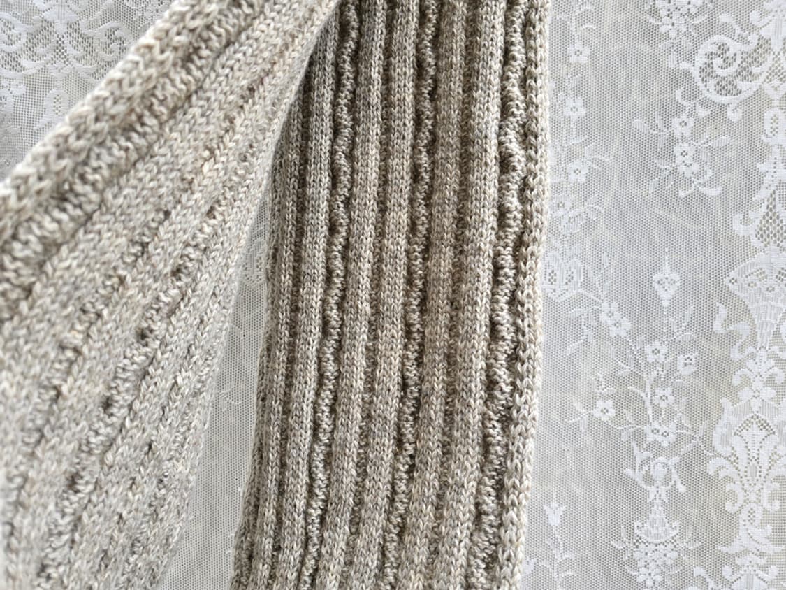 영국산 케이블니트 머플러 상품이미지3