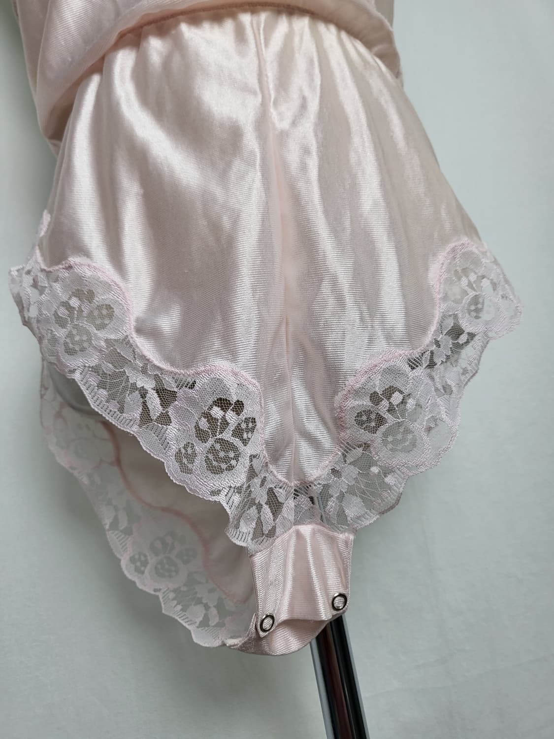 빈티지 레이스 핑크 슬립 바디슈트 상품이미지4